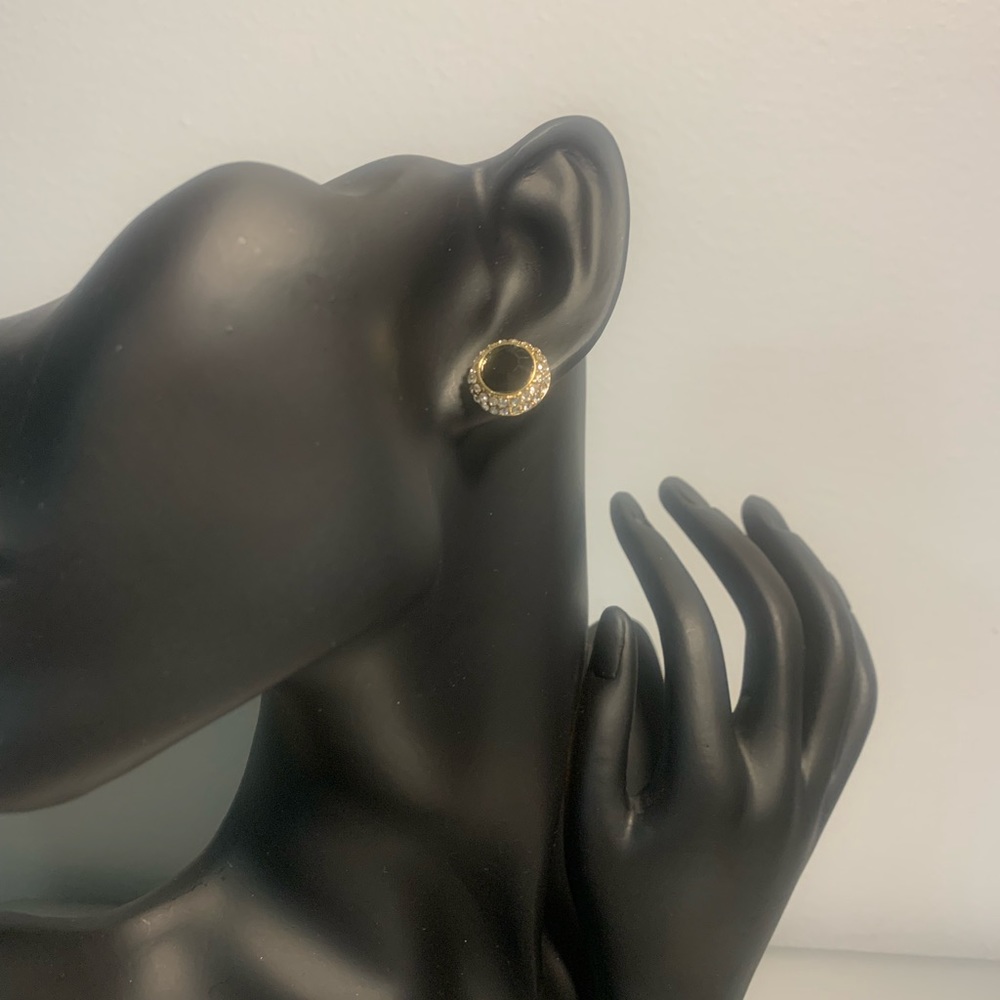 Rhinestone Post Earrings